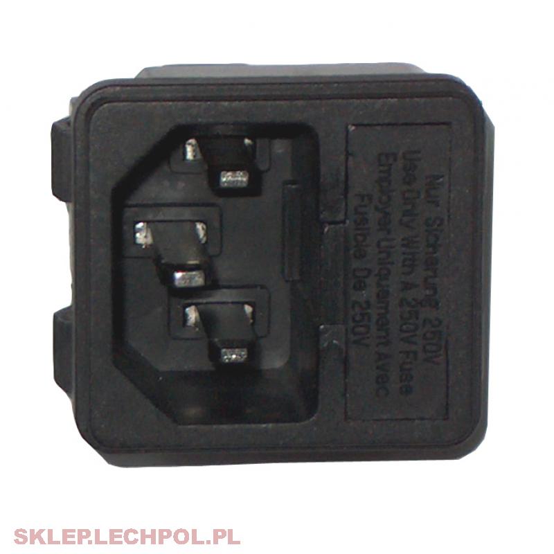 Гнездо питания AC 3PIN на комп. корпус+предохранитель (WTY0121) Гнездо питания AC 3PIN на комп. корпус+предохранитель (WTY0121)