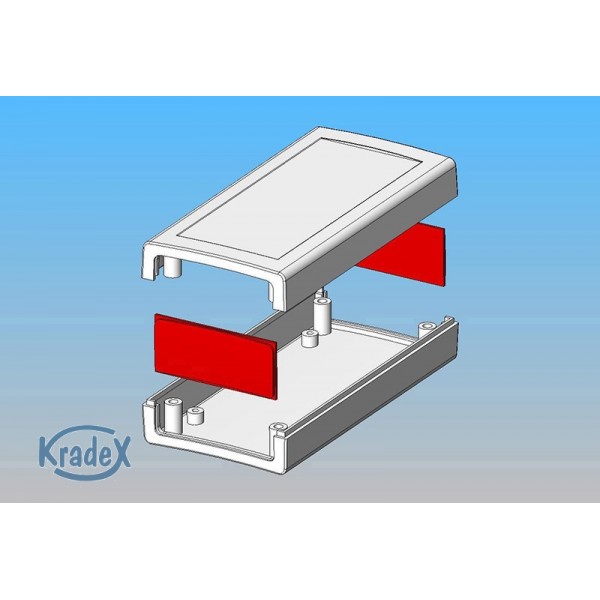 Z97F (Z-97F) (Kradex, корпус, ABS, чорний, 31,1х60,66х120,8мм, комплект + світлофільтр)