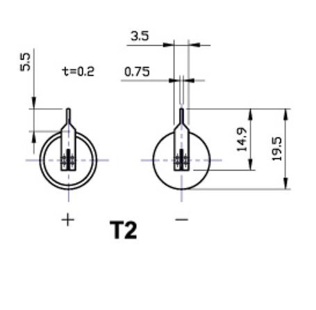 Батарейка 2/3AA літієва 3,6V 1шт. Xeno Energy XLP-055F/T2