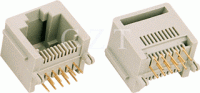 Розетка YH-55-06 5521 10P10C Розетка YH-55-06 5521 10P10C