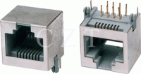 Розетка YH-55-11 5521S 8P8C Розетка YH-55-11 5521S 8P8C