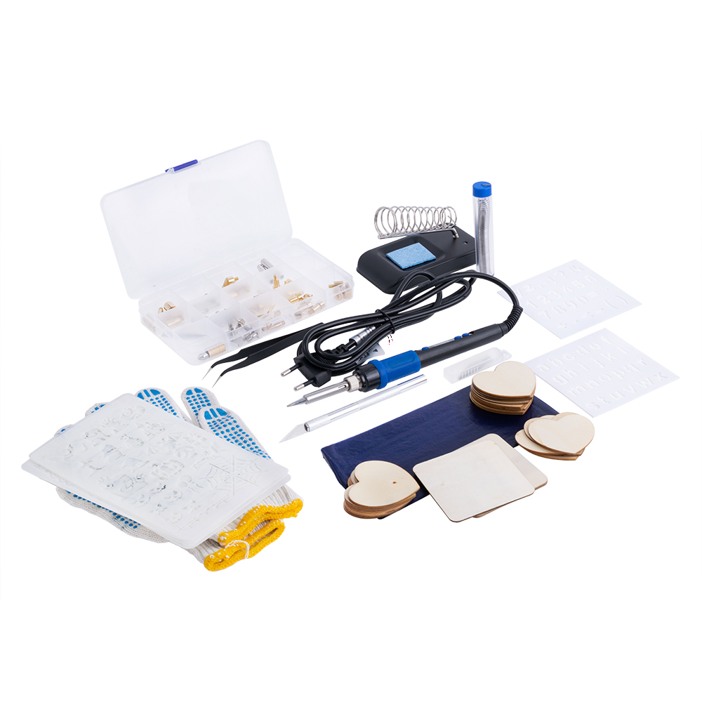 Пірограф YIHUA 928D I 60W TOOL KIT SET C + 115 предметів Пірограф YIHUA 928D I 60W TOOL KIT SET C + 115 предметів