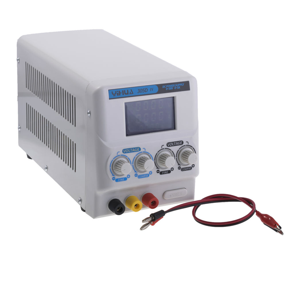 Блок живлення лабораторний 150W, 0-30VDC, YIHUA 305D IV. Уцінка: помилка в написі на панелі керування. Блок живлення лабораторний 150W, 0-30VDC, YIHUA 305D IV. Уцінка: помилка в написі на панелі керування.