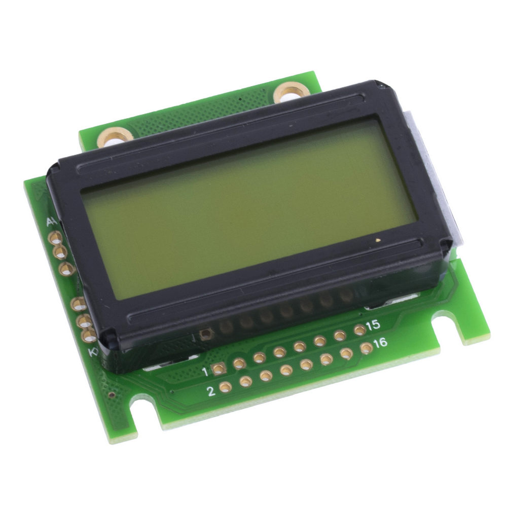 Дисплей LCD символьний 8x2 (YM0802A-1-Good Display) Дисплей LCD символьний 8x2 (YM0802A-1-Good Display)