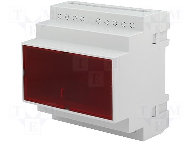 Z109F (Z-109F) (Kradex, корпус, PS, світло-сірий, 65,1х90х87,5мм, комплект + світлофільтр)