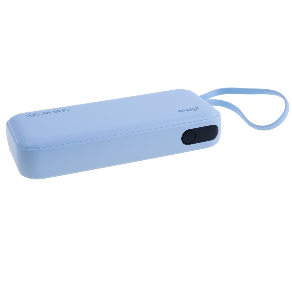 Power Bank Z1 20000mAh 74Wh, 12000mAh @ 5V/3A 55W max Blue, zime