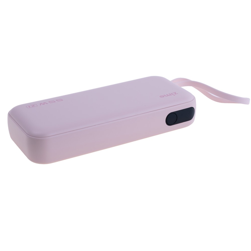 Power Bank Z1 20000mAh 74Wh, 12000mAh @ 5V/3A 55W max Pink, zime