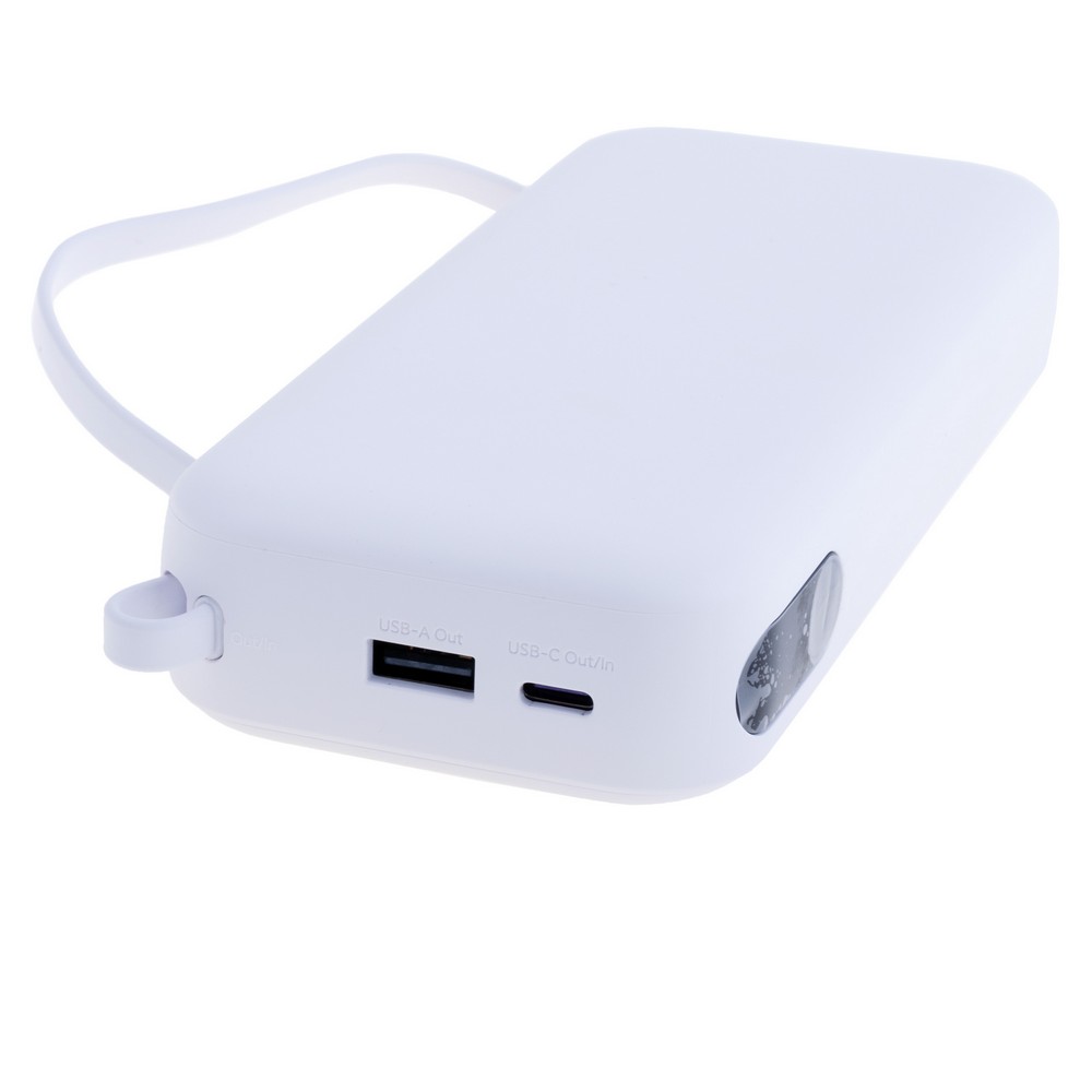 Power Bank Z1 20000mAh 74Wh, 12000mAh @ 5V/3A 55W max White, zime