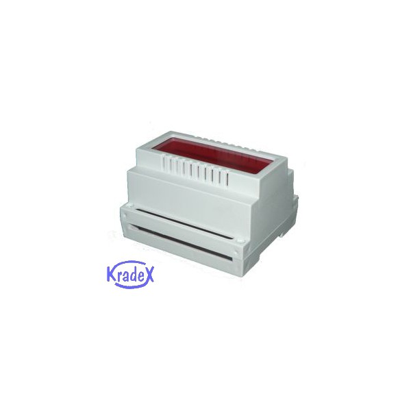 Z101F PS (Kradex) світло-сірий, корпус 89х107х65,6мм, комплект + світлофільтр