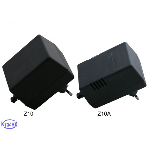 Z10A (Z-10A) (Kradex, корпус, PS, чорний, 46х53х81мм, комплект)