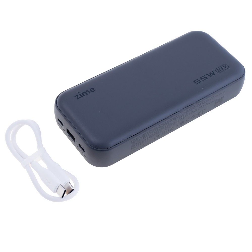 Power Bank Z1Y 20000mAh 74Wh, 12000mAh @ 5V/3A 55W max gray, zime Power Bank Z1Y 20000mAh 74Wh, 12000mAh @ 5V/3A 55W max gray, zime