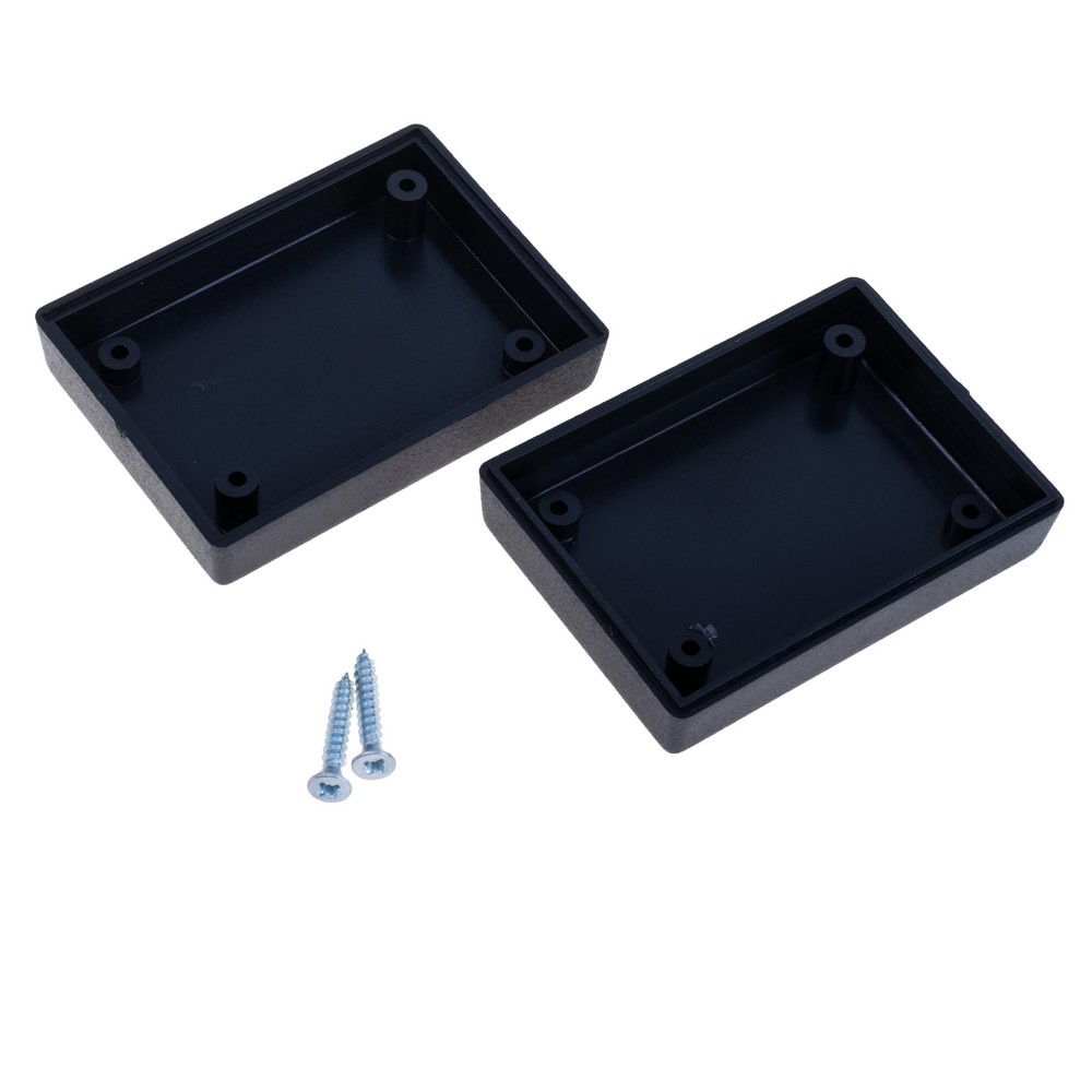 Z24A-ABS (Kradex) корпус, чорний, 25x48x67мм, комплект