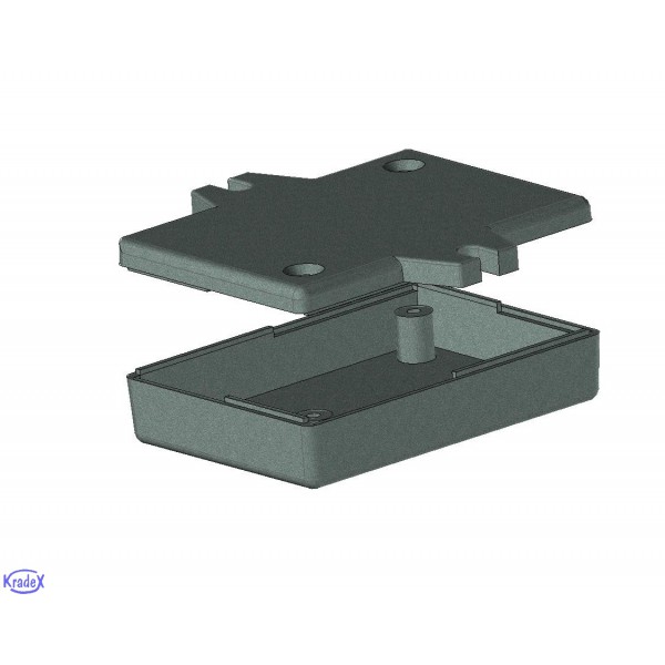 Z24AU PS (Kradex) корпус, 66,3х47,2х16мм (Z-24AU/B)