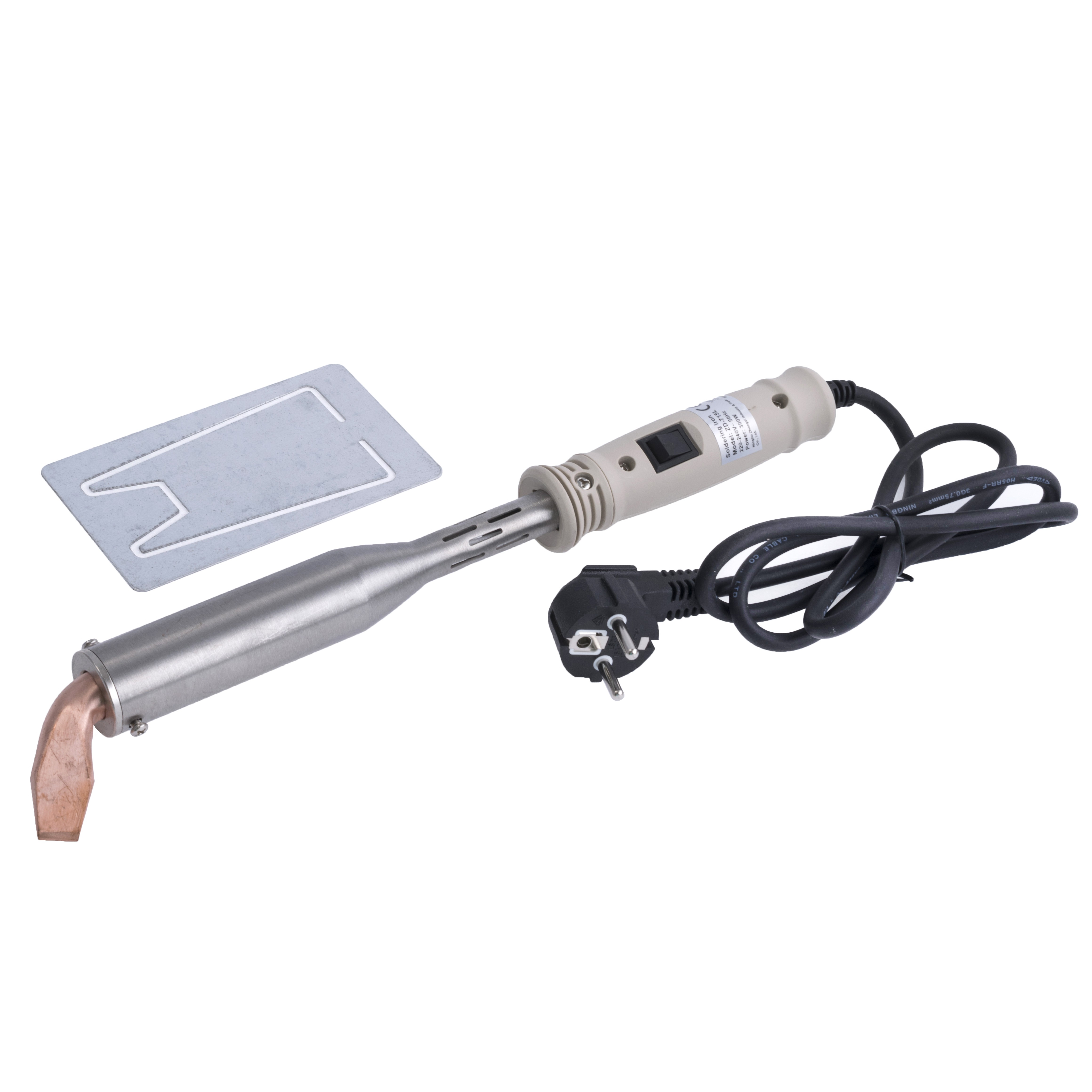 Паяльник з кнопкою ZD-715L, 300 W, 220 V, євровилка
