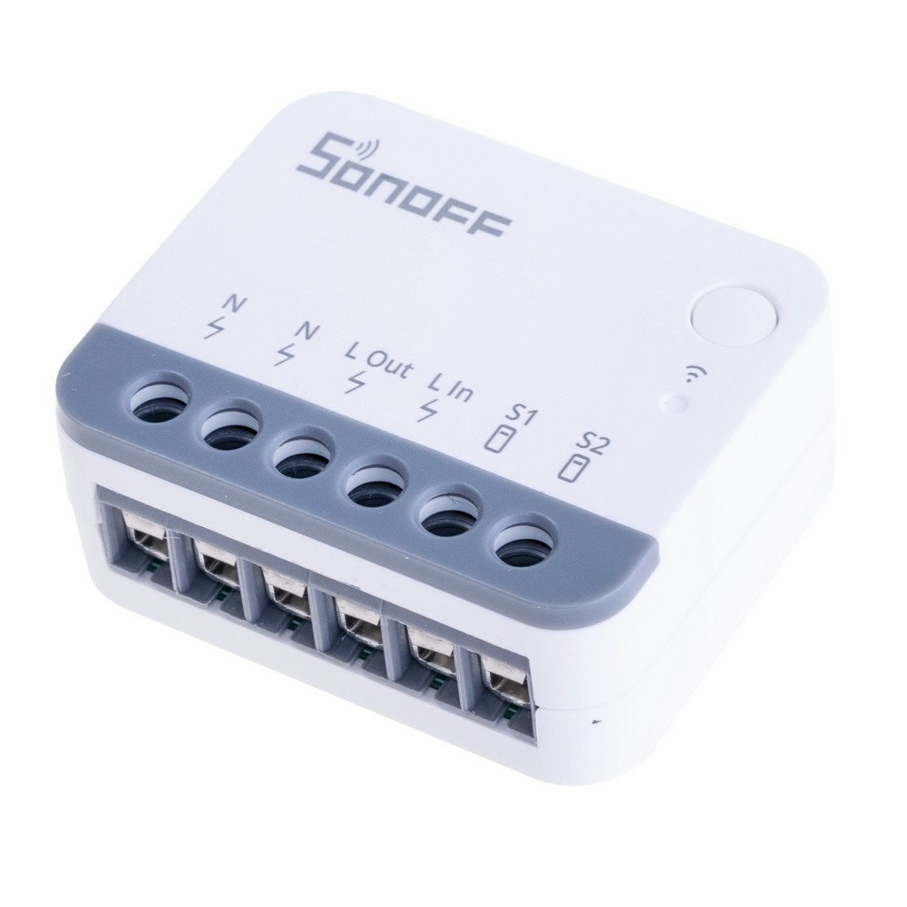 Компактний одноканальний Zigbee 3.0 перемикач, ZBMINIR2 Switch (6920075743142 – Sonoff)