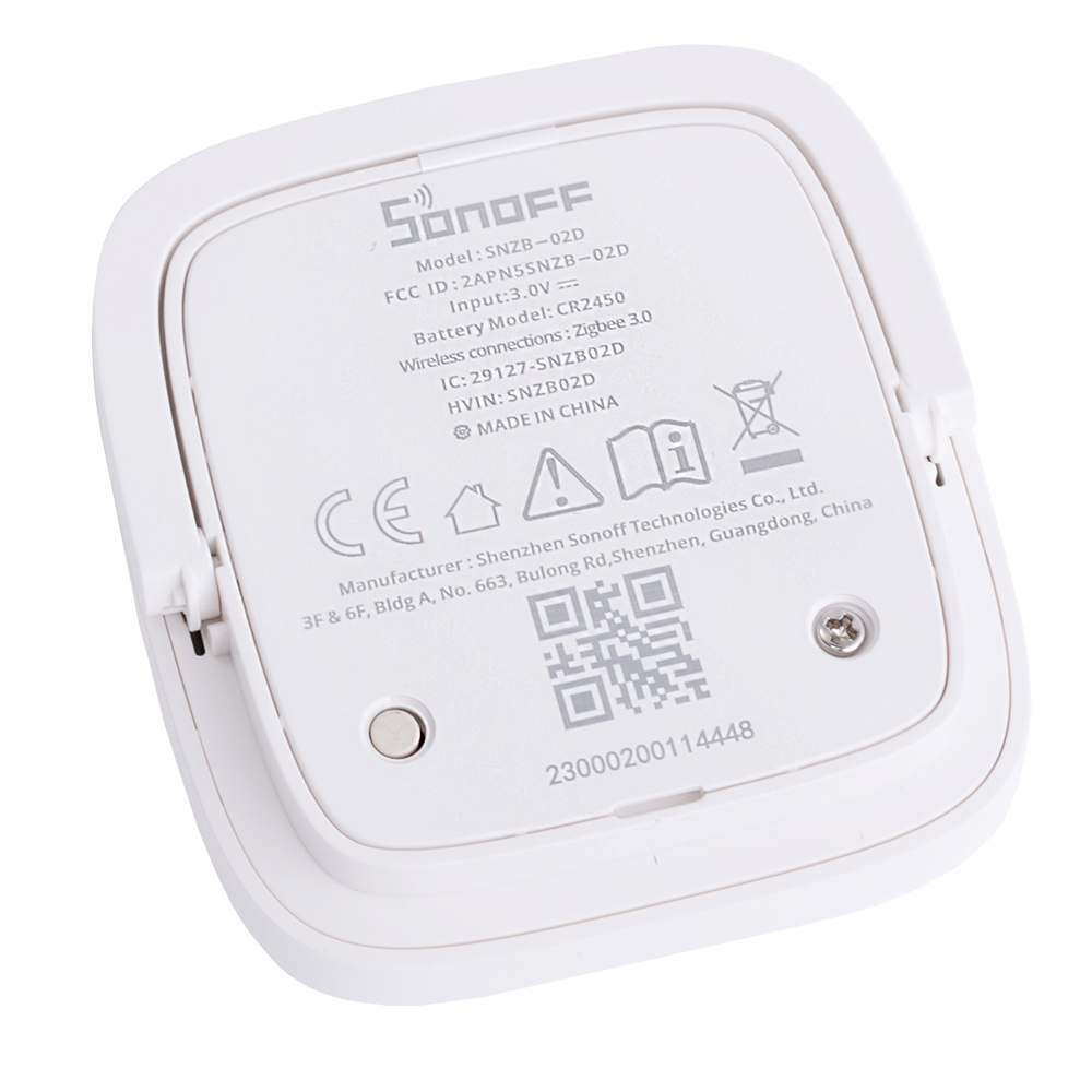 Zigbee термометр SNZB-02D з екраном (6920075740004 – Sonoff)