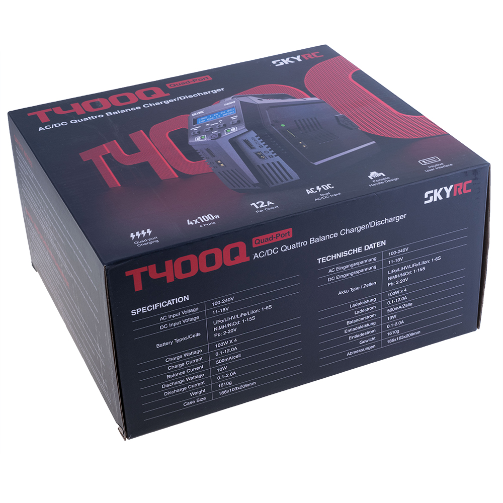 Зарядний пристрій T400Q (SK-100189-01)
