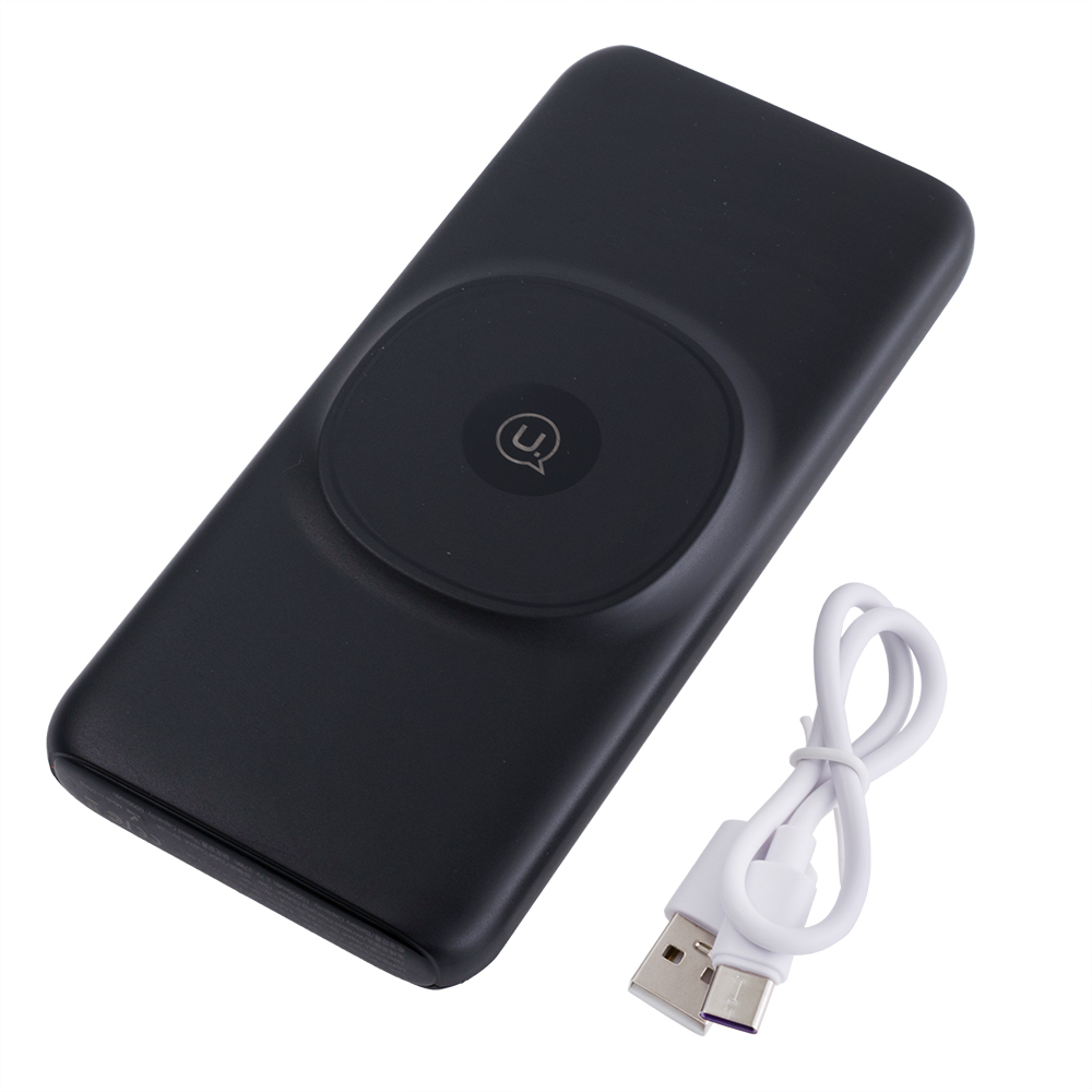 Power Bank 10000mAh 37Wh (Rated Capacity: 6000mAh) US-CD171 PB62 QC3.0+PD 20W чорний (USAMS) Power Bank 10000mAh 37Wh (Rated Capacity: 6000mAh) US-CD171 PB62 QC3.0+PD 20W чорний (USAMS)