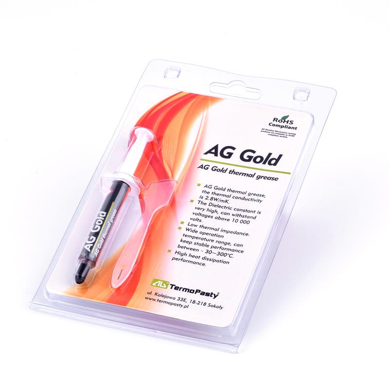 Термопаста AG Gold 3g (3гр.) Термопаста AG Gold 3g (3гр.)