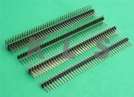 PLS-40R (KLS1-207-1-40-R) (штыри на плату, 1х40, угловые, 2,54мм)(200 шт./уп.)