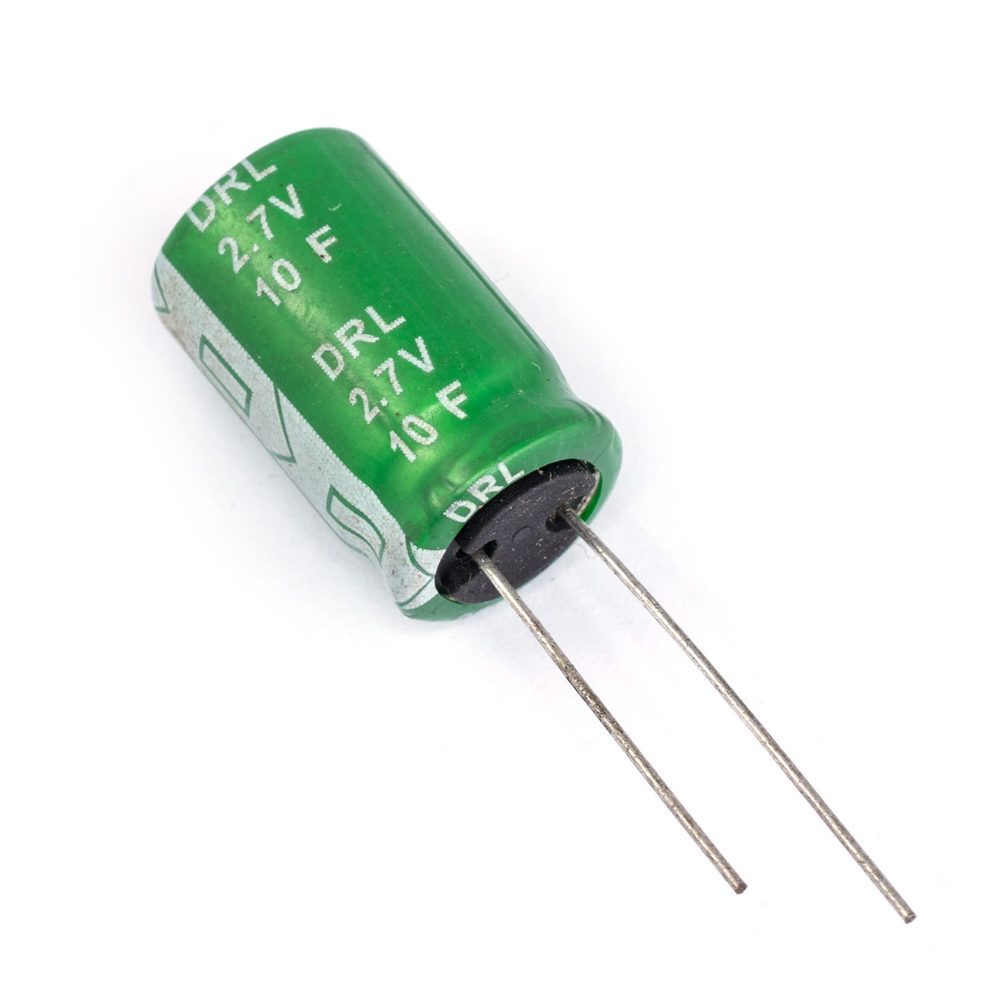 10F 2,7V 12,5x20mm 10F 2,7V 12,5x20mm