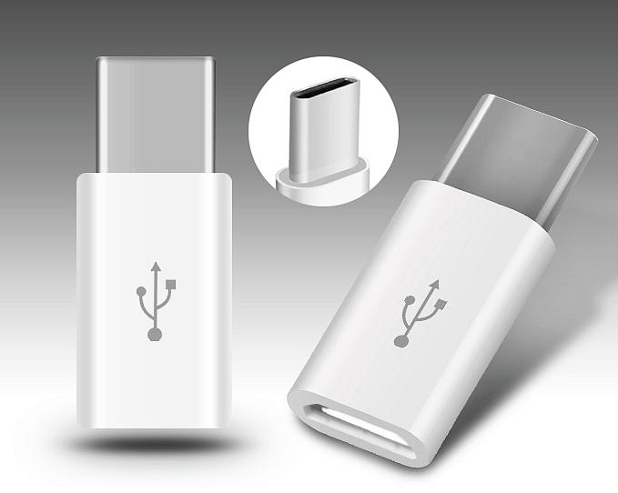 Переходник с Micro USB на USB C Переходник с Micro USB на USB C