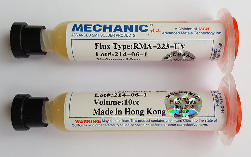 Флюс RMA-223-UV (Mechanic, 10мл)