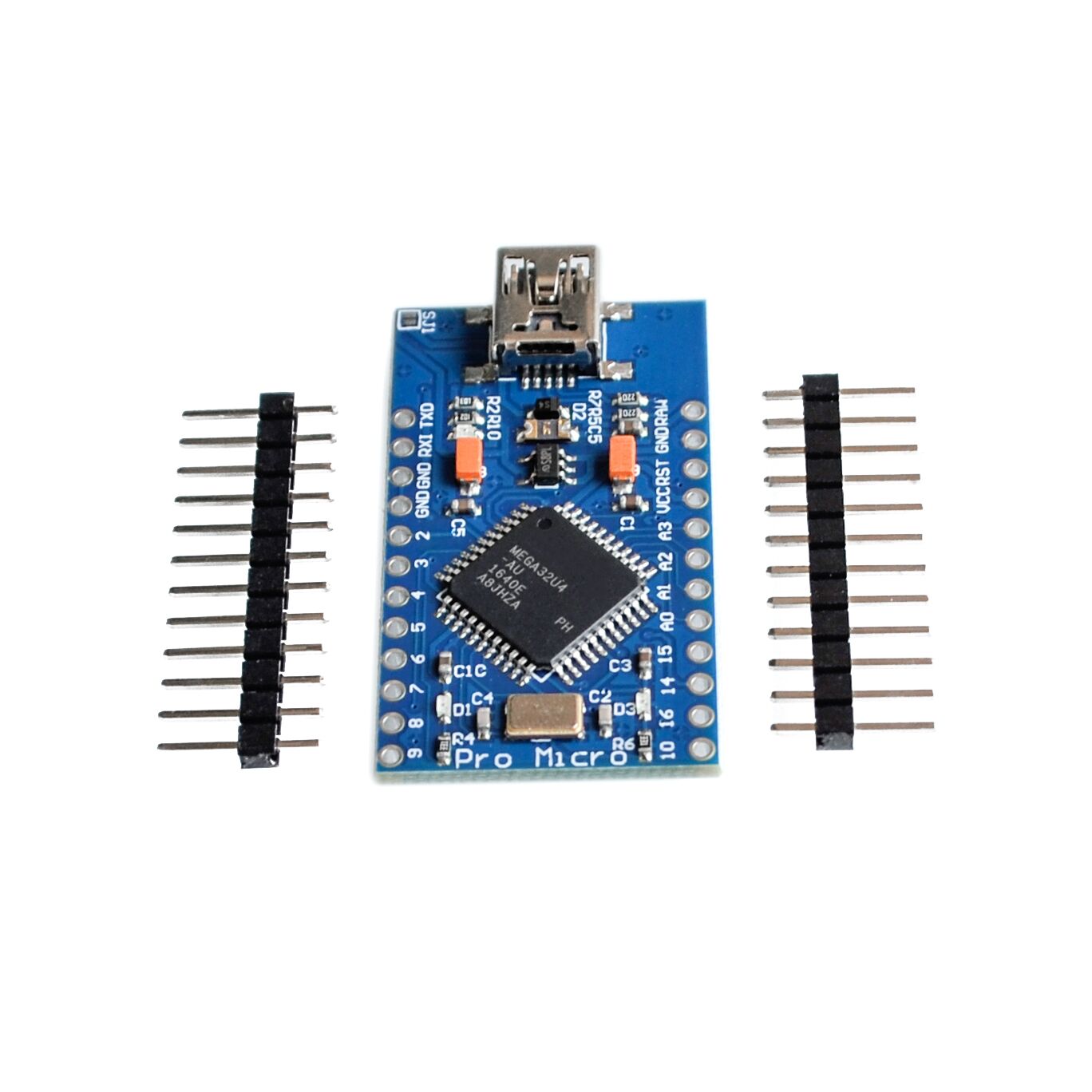 Arduino pro micro на ATmega32U4, mini USB
