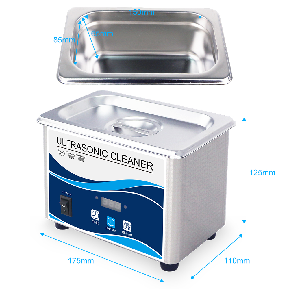 Ультразвуковий очищувач-ванна 0,8л 60Вт / 40kHz (GA008G - Granbo)