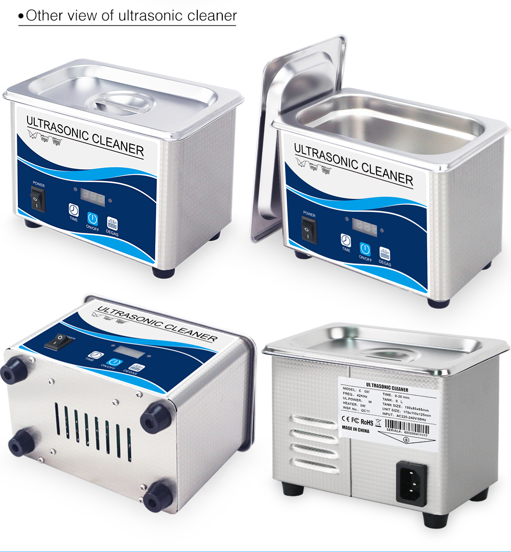 Ультразвуковий очищувач-ванна 0,8л 60Вт / 40kHz (GA008G - Granbo)