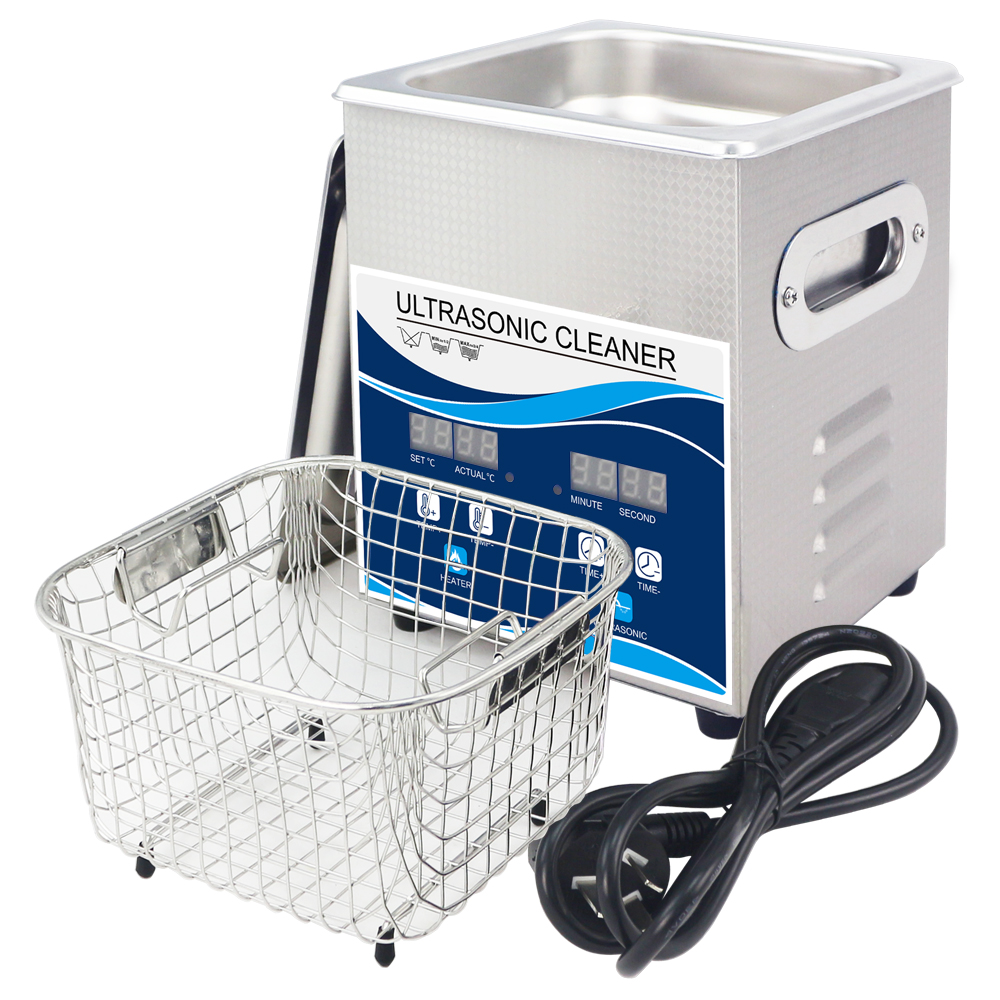 Ультразвуковий очищувач-ванна 2л 120Вт / 40kHz з підігрівом 150Вт (GS0202 - Granbo)