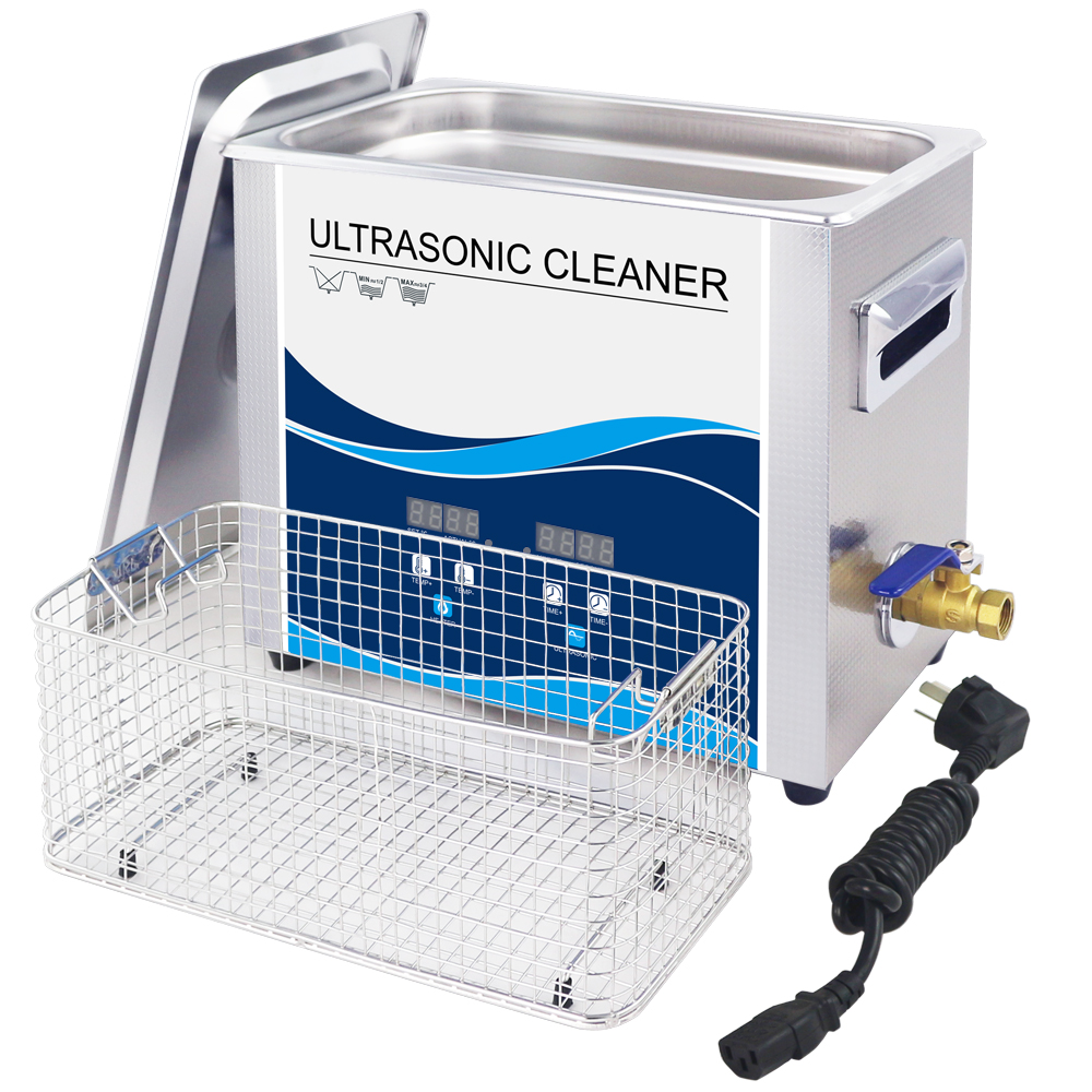 Ультразвуковий очищувач-ванна 6,5л 180Вт / 40kHz з підігрівом 300Вт (GS0306 - Granbo)