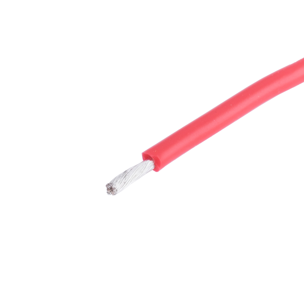 Силіконовий провід 16AWG (1.3mm2-252/0.08TS) червоний