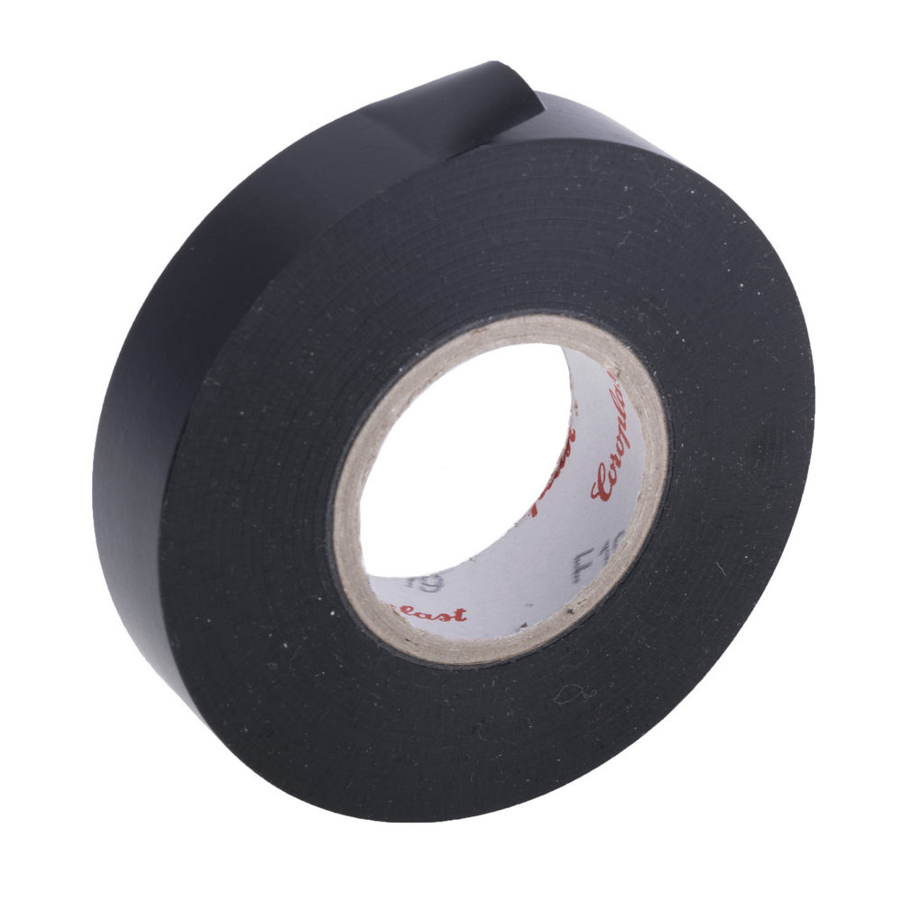 Ізоляційна стрічка 19mm 25m, колір: чорний Ізоляційна стрічка 19mm 25m, колір: чорний
