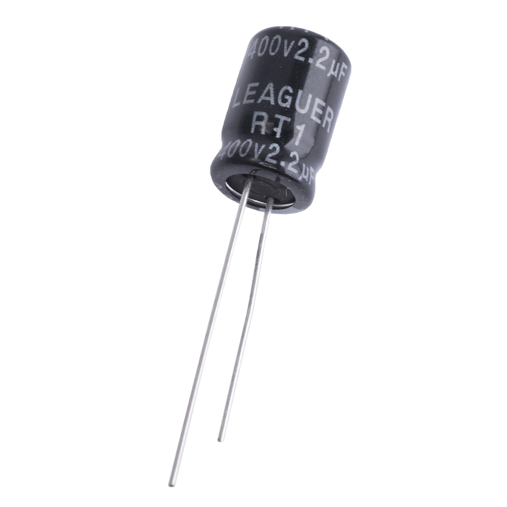 2,2uF 400V 8x12mm (RT12G2R2M0812-LEAGUER) (електролітичний конденсатор) 2,2uF 400V 8x12mm (RT12G2R2M0812-LEAGUER) (електролітичний конденсатор)