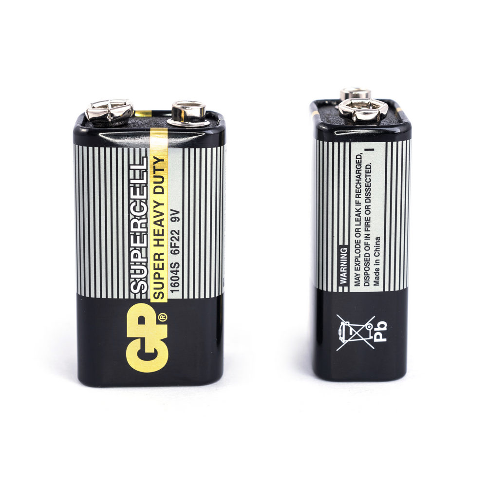 Батарейка сольова 1604S, 6R61 ("крона"), 9V, GP Batteries, S1