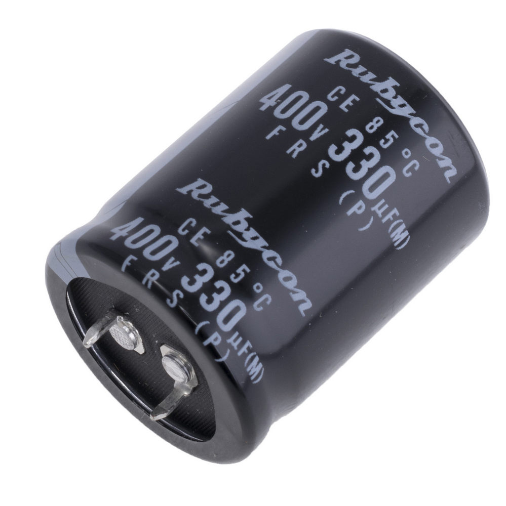 330uF 400V 20% FRS 30x40 RUBYCON 330uF 400V 20% FRS 30x40 RUBYCON