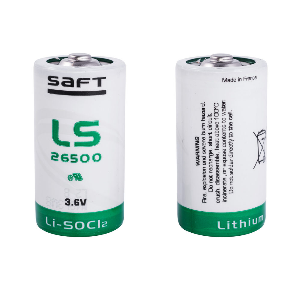 LS26500 STD (LS26500E-STD) (Li-SOCl2, 3.6В/7.7Агод, розмір C(Ø26x50.9мм))