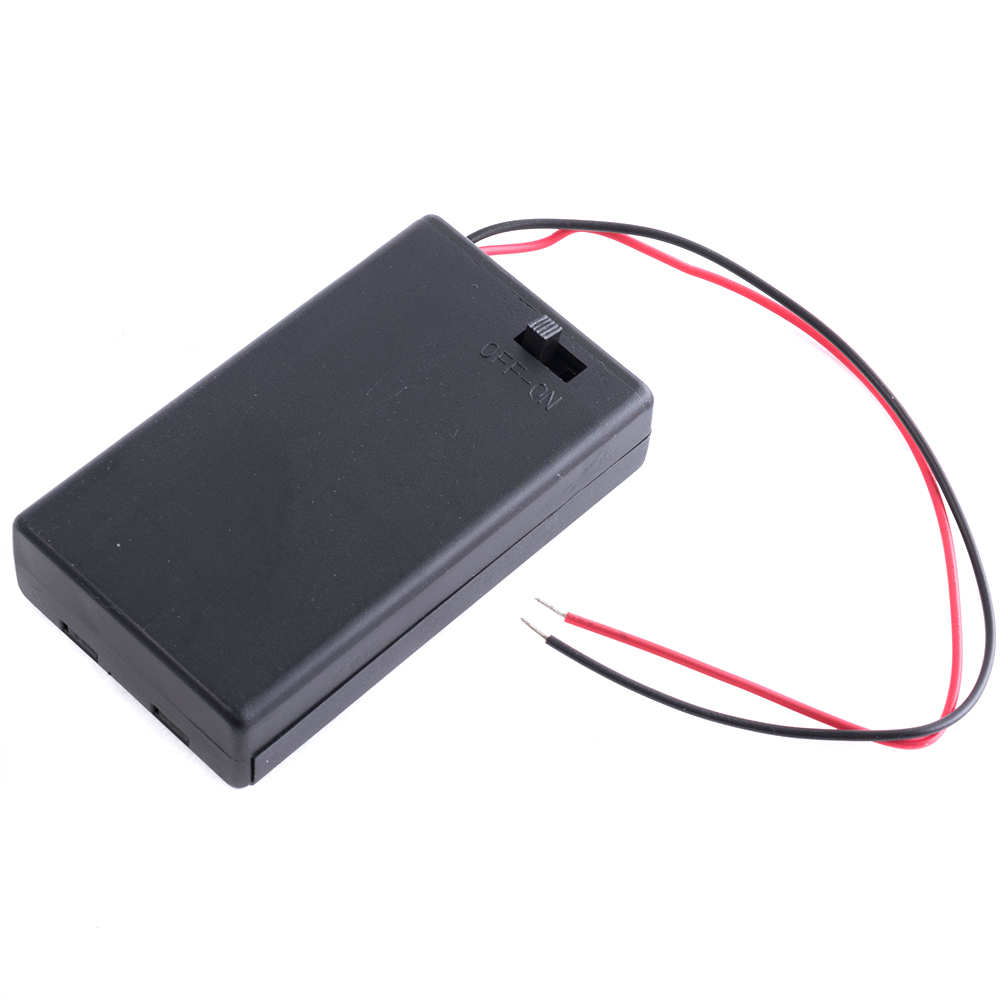 Відсік для батарей 3x AAA (GT3-1838 ON/OFF Switch Black 3 x 1.5V AAA)