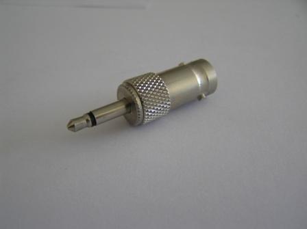 Переходник RCA-вилка BNC-розетка (R-001 TGN) (ВЧ-переходник) Переходник RCA-вилка BNC-розетка (R-001 TGN) (ВЧ-переходник)