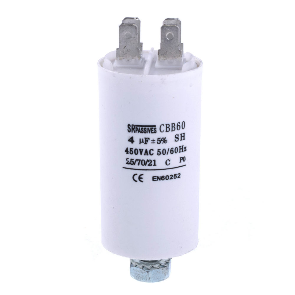 4uF 450V Ø30 x 60мм ±5% (CBB60E-4/450) 4uF 450V Ø30 x 60мм ±5% (CBB60E-4/450)