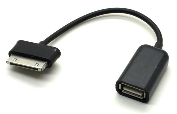 Шнур USB OTG Host Cable для планшетів Samsung Galaxy Tab, Tab 2, Note