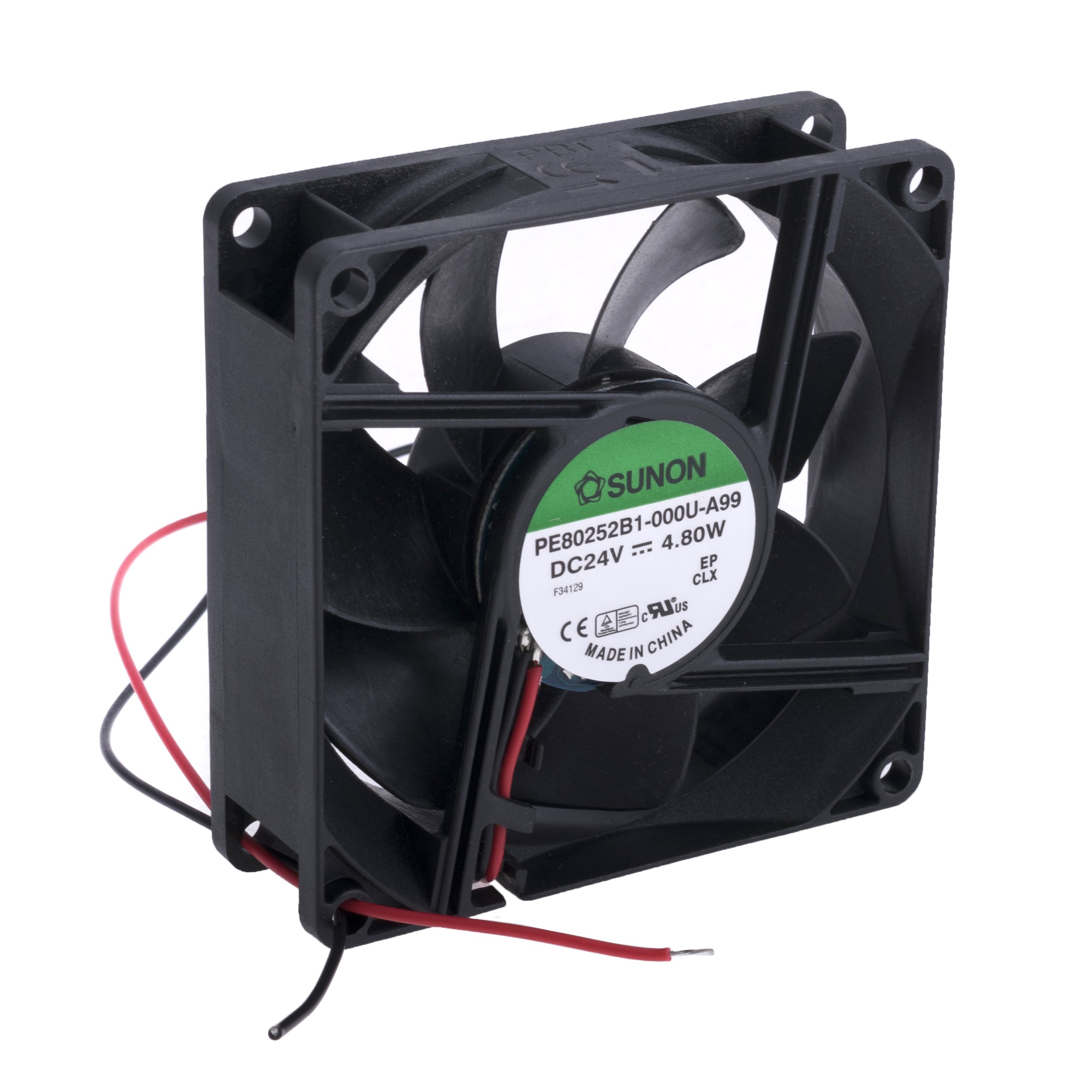 Вентилятор 80x80x25, 24V, (PE80252B1-A99) Вентилятор 80x80x25, 24V, (PE80252B1-A99)