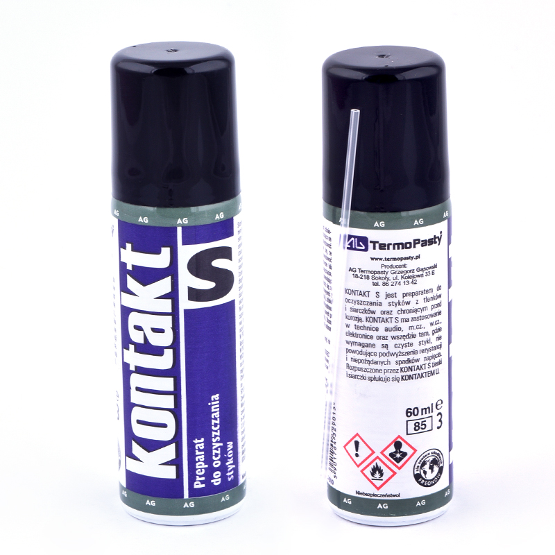 Kontakt S 60mL Очищувач від оксидів і сульфідів ART.AGT-010 Kontakt S 60mL Очищувач від оксидів і сульфідів ART.AGT-010