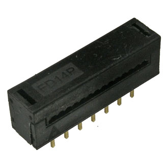FDC-14 (разъем на шлейф)(KLS1-205-14-B)