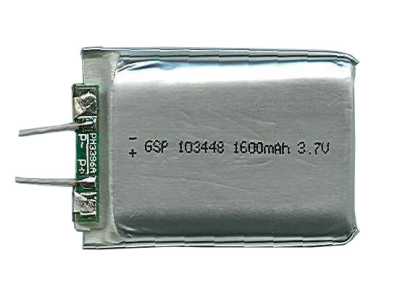 GSP103448 with PCB (аккумулятор литий-полимерный)