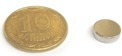 Магнит NdFeB, диск/цилиндр OD7 x 2 mm (N38), Ni+Cu+Ni (никель)