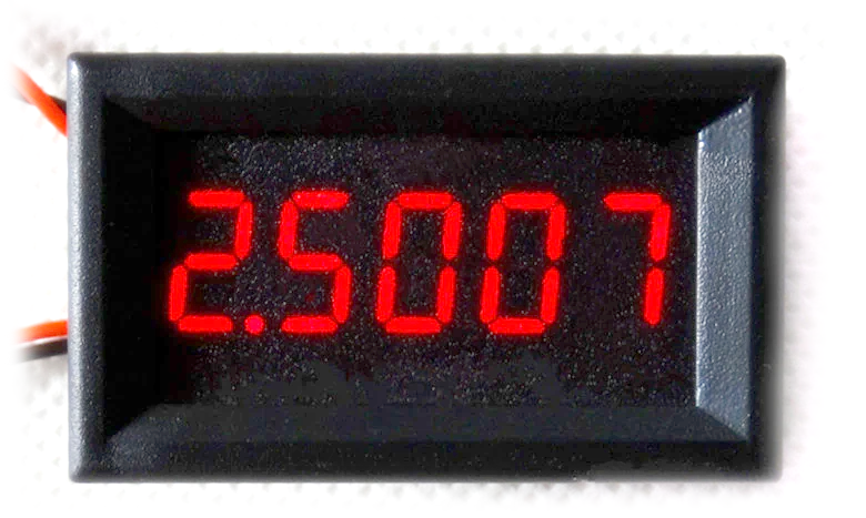 Вольтметр на панель 0.36" (синій) від 412.1 грн - РАДИОМАГ РКС КОМПОНЕНТЫ