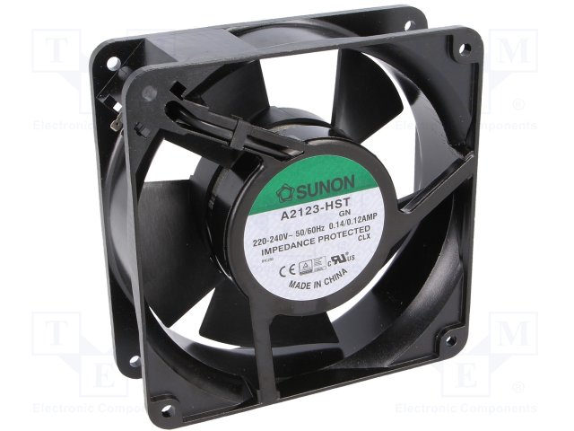 Вентилятор 120x120x38, 230V, (A2123HST) Вентилятор 120x120x38, 230V, (A2123HST)