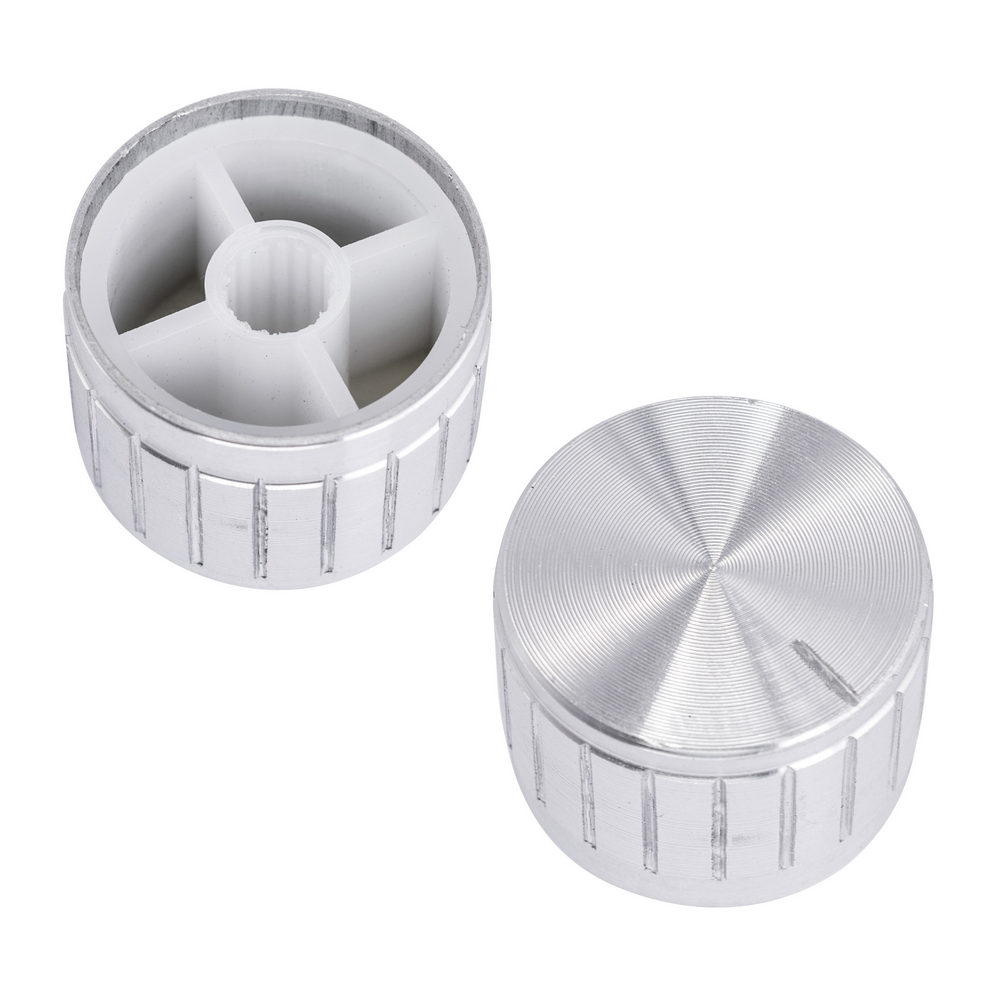 Ручка для потенциометра AL-PK 23-17 silver Ручка для потенциометра AL-PK 23-17 silver